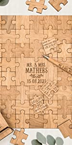 puzzle guestbook 
