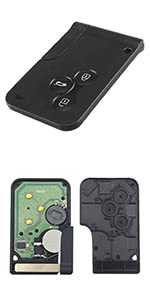 3 Buttons Smart Remote Car Key