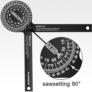 Miter Saw Protractor 