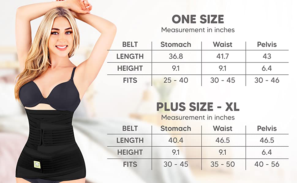 Postpartum belly wrap girdles band pregnancy women body shaper waist pelvis bandit tummy tuck belt