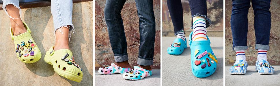 comfort, beautiful, classic clog, crocs, summer, colors, colorful, comfortable, shoes, unisex