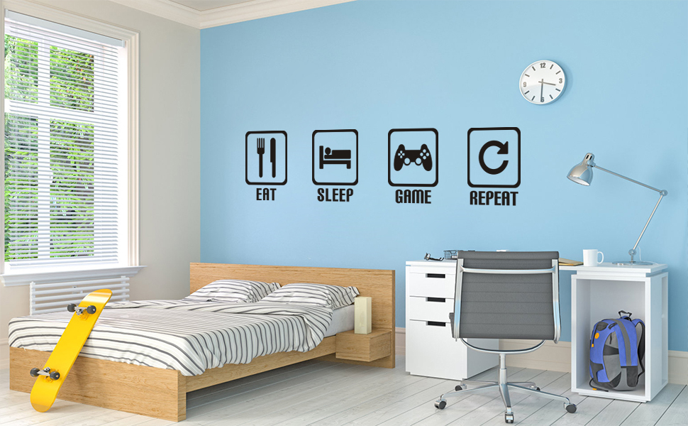 Game Wall Sticker for Bedroom Decoration