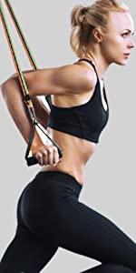 exercise resistance band set