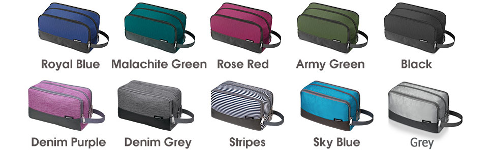 toiletry bag dopp kit men women unisex mini 