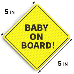 Baby on Board Sticker for car