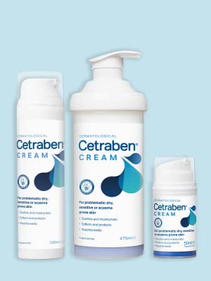 Cetraben, eczema cream, dry skin cream, body cream; moisturiser