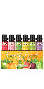 ASAKUKI FRUIT THEME ESSENTIAL OILS SET