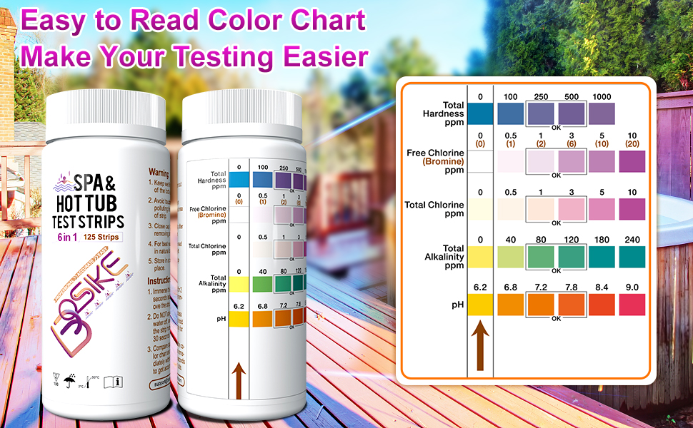 hot tub ph test strips ph test strips hot tub hot tub chemical strips