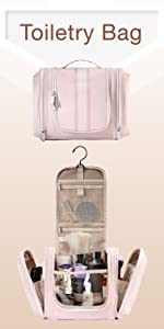 BAGSMART Hanging Toiletry Bag