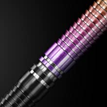 Snakebite Peter Wright Barrel Purple Black Silver Tungsten