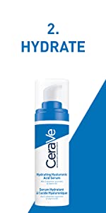 CeraVe; Hydrating; Hyaluronic Acid; Face; Serum; Ceramides; Sensitive; Skincare; Gel; Moisturise