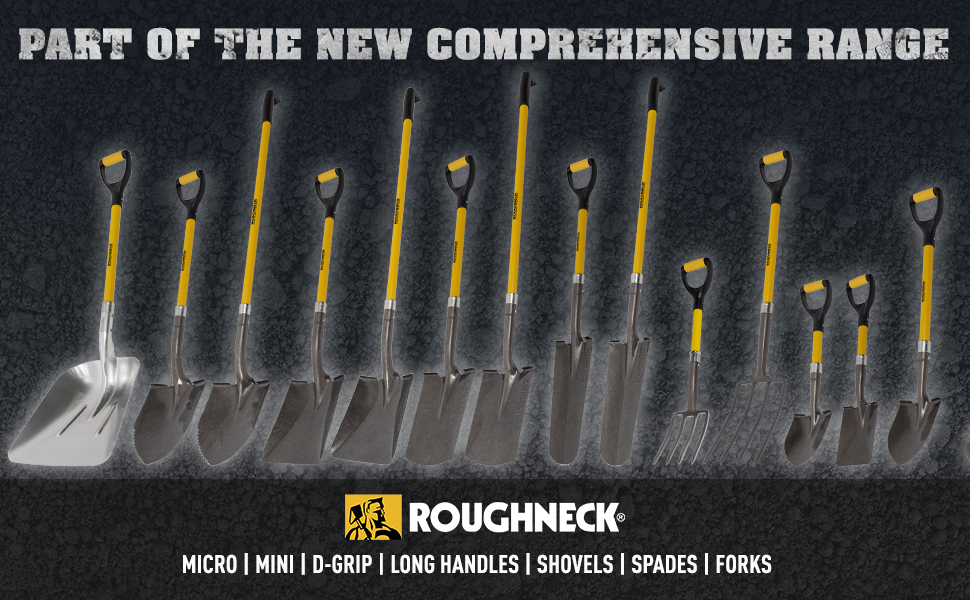 New Comprehensive Shovel Range