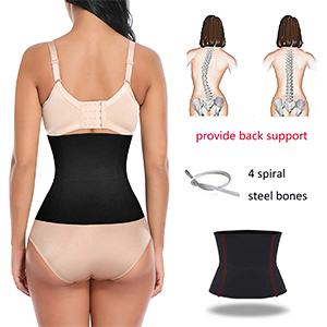 Waist Trainer for Women Seamless Postpartum Belt Shapewear Tummy Control Weight Loss Body Shaper