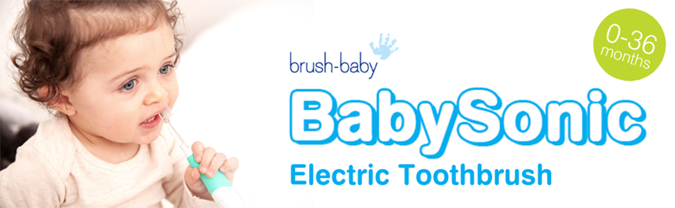 Brush-Baby BabySonic Electric Toothbrush for Babies & Toddlers