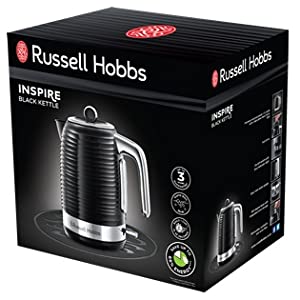 Boxed Inspire Black Kettle