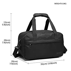 35x20x20cm Ryanair Hand Luggage Cabin Holdall Travel Bag Carry on for Free with Ryanair