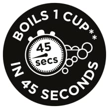 45 second boil