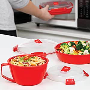 A dedicated microwave range for hassle free cooking and reheating