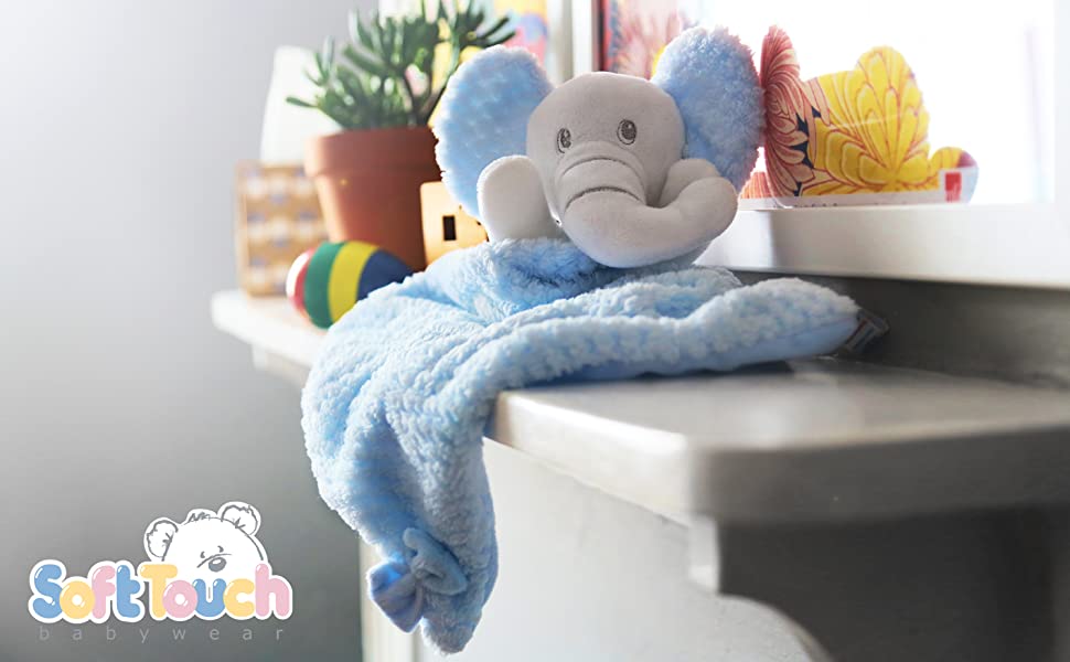 Soft Touch Elephant Comforter