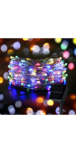 solar Christmas lights 