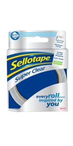 sellotape sticky tape arts crafts office clear