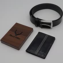 Card holder presented in wooden box