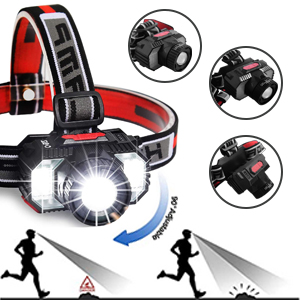 IPX4 Waterproof, Super Bright 150 Lumens LED Headlight for Kids&Adults, Running, Fishing