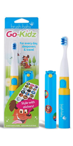 Brush-Baby Go-Kidz Electric Toothbrush | Stage 3-Kids | 3+ Years