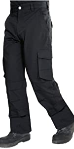 Mens Cargo Combat Work Carpenter Trouser, Mascot Multi holster pocket Site King BKS , tradesman