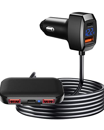 5 Multi Ports Car Charger