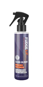 clean blonde violet tri blo blow dry spray