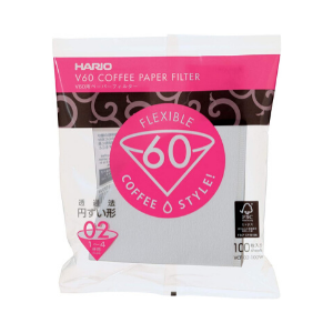 Hario white paper coffee filters 