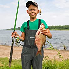 kid chest waders