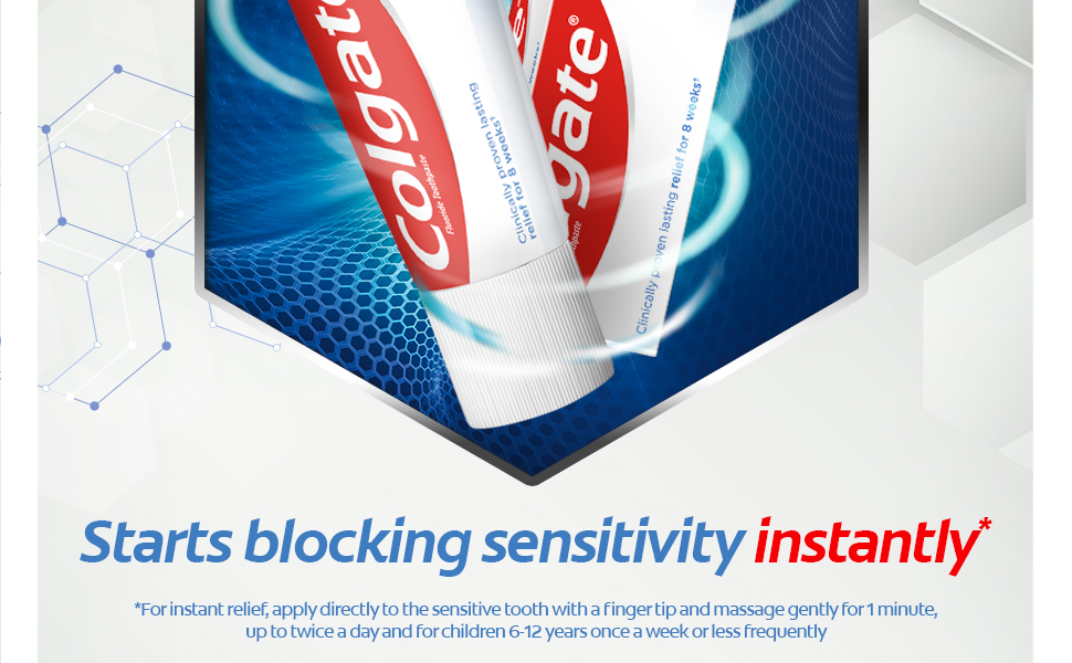 colgate sensitive instant relief whitening toothpaste