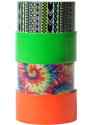 Duck Tape Patterns Stacked