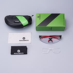  Cycling Photochromic Sunglasses