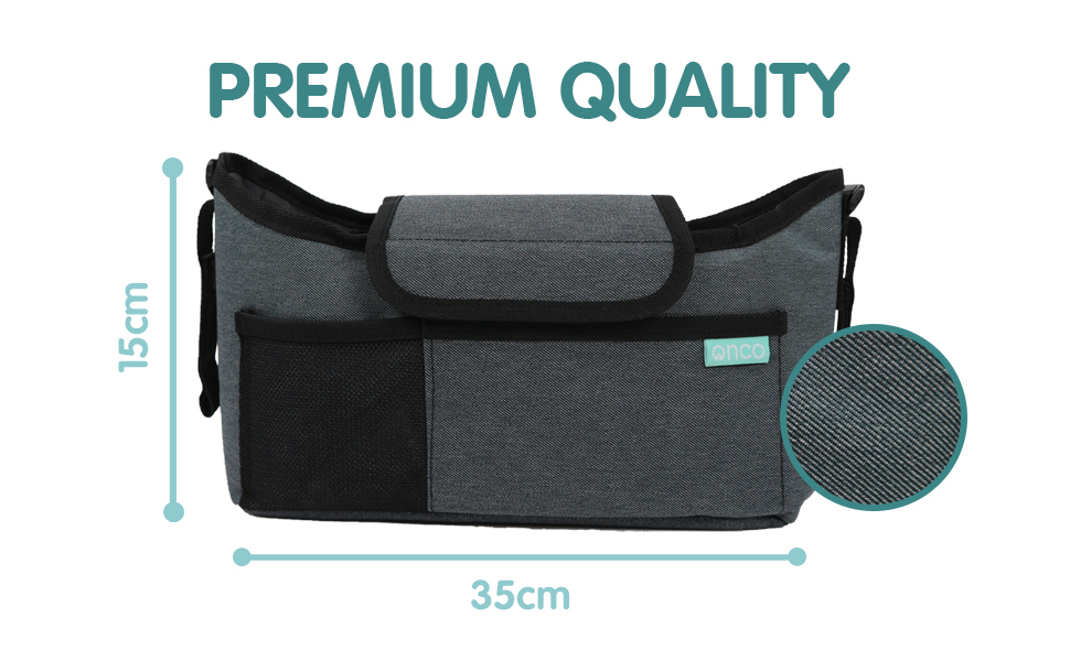 pram organiser, buggy organiser, pram bag, pushchair organiser, stroller organiser, buggy bag