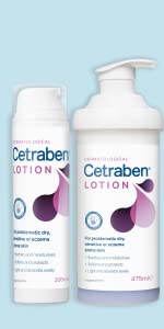 Cetraben, eczema cream, dry skin cream, body lotion; moisturiser