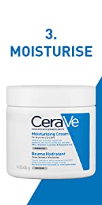 CeraVe; Moisturising; Cream; Dry; Skin; Hyaluronic Acid; Ceramides; Eczema; Psoriasis; Moisturiser