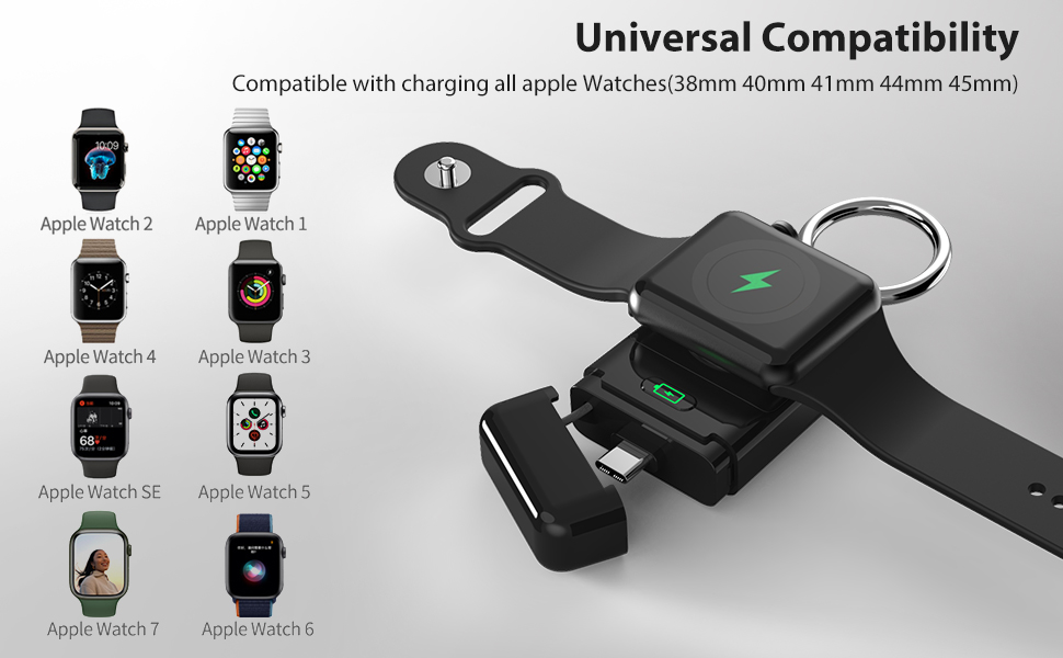 Aukvite USB C Charger Compatible with Apple Watch 7 Charger