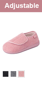 LongBay Women's Adjustable Slippers