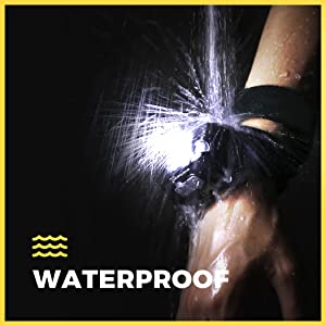 rechargeable headlamp waterproof