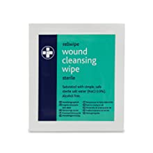 Lewis-plast wound cleansing wipe sterile reliwipe