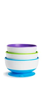 Munchkin Stay Put Suction Bowls