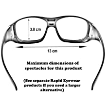 Rapid Eyewear overglasses dimensions