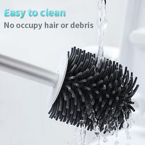 silicon toilet brush toilet brush with holder bathroom bin and toilet brush rubber toilet brush 