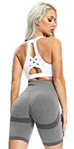 Ruched Seamless Cycling Shorts