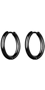 Hoop Earrings Mens