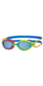 zoggs predator;zoggs goggles;junior swimming goggles;mirrored swimming goggles;speedo goggles;