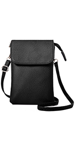 LassZone Women Synthetic Leather Cross Body Phone Bags Small Wallet Phone Purse Shoulder Bags